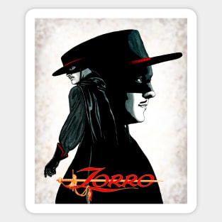 Zorro fan art. Sticker
